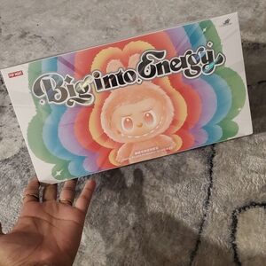 Pop Mart Labubu Big Into Energy Vinyl Plush Pendant Full Whole Set 6 Blind Box
